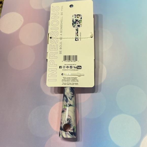 Conair Pastel Paddle Brush - Picture 8 of 9